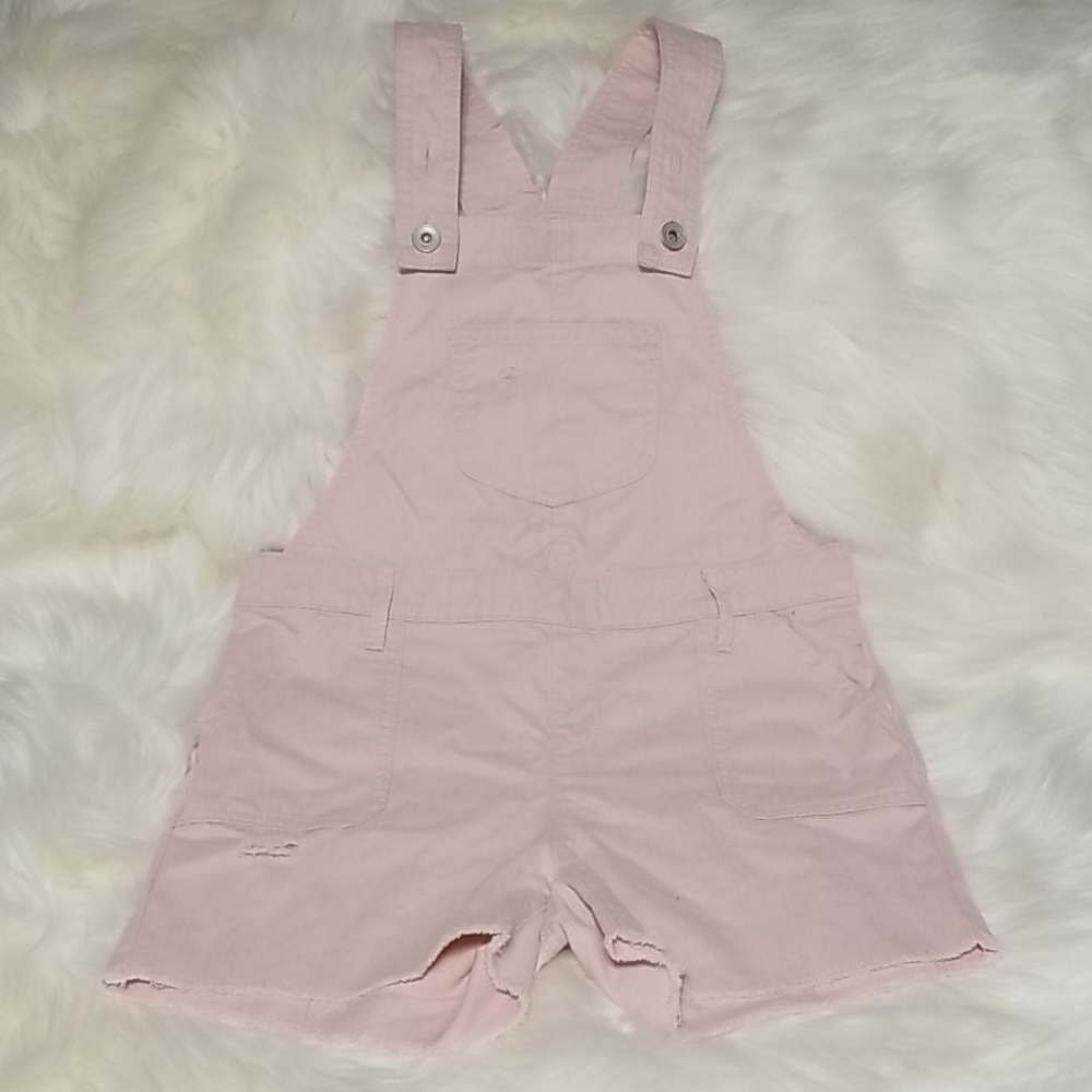 Girl's overall shorts